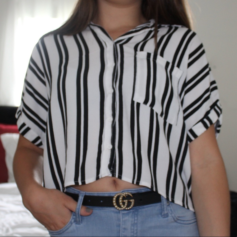 Striped Top-Forever 21